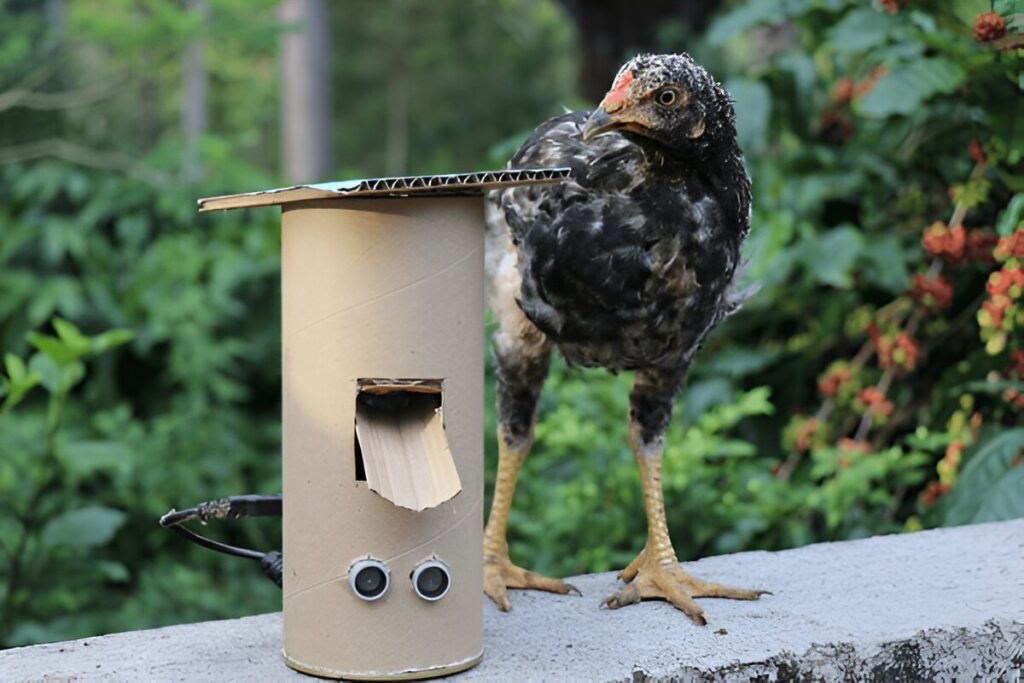 DIY Chicken Feeder